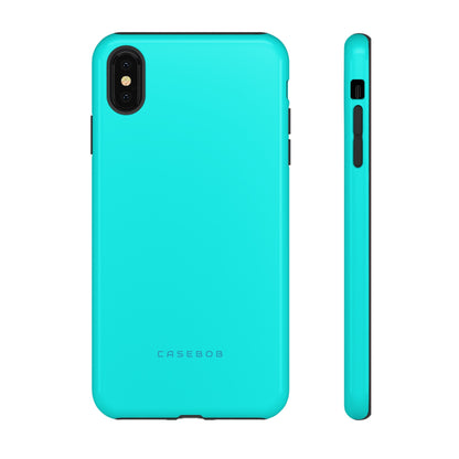 Flourescent Blue - Protective Phone Case