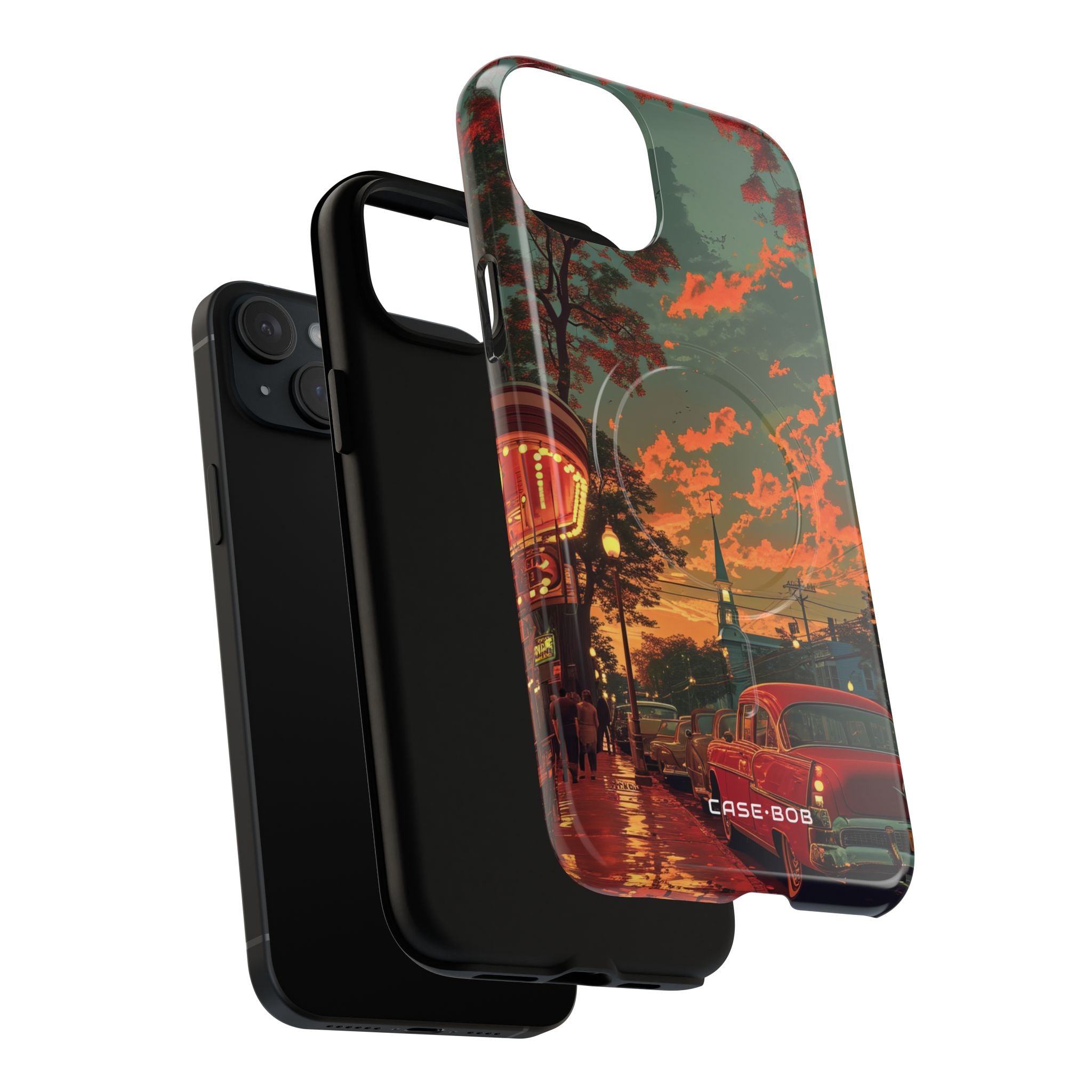 Crimson Classic iPhone 15 Plus Case - Tough+
