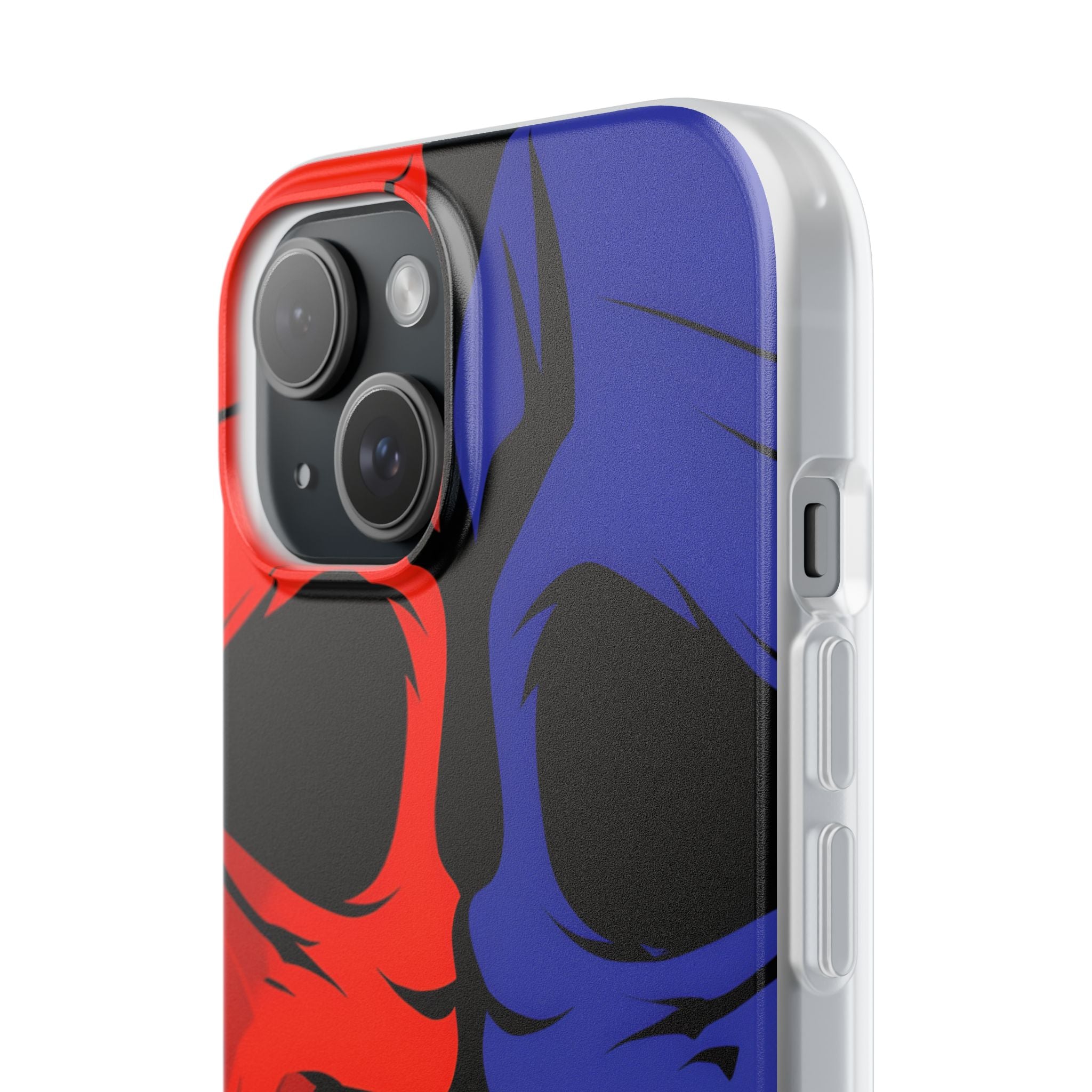 Skull Clash iPhone 15 Case - Soft