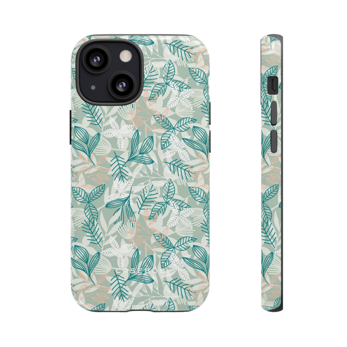 Light Green Leaf - Protective Phone Case