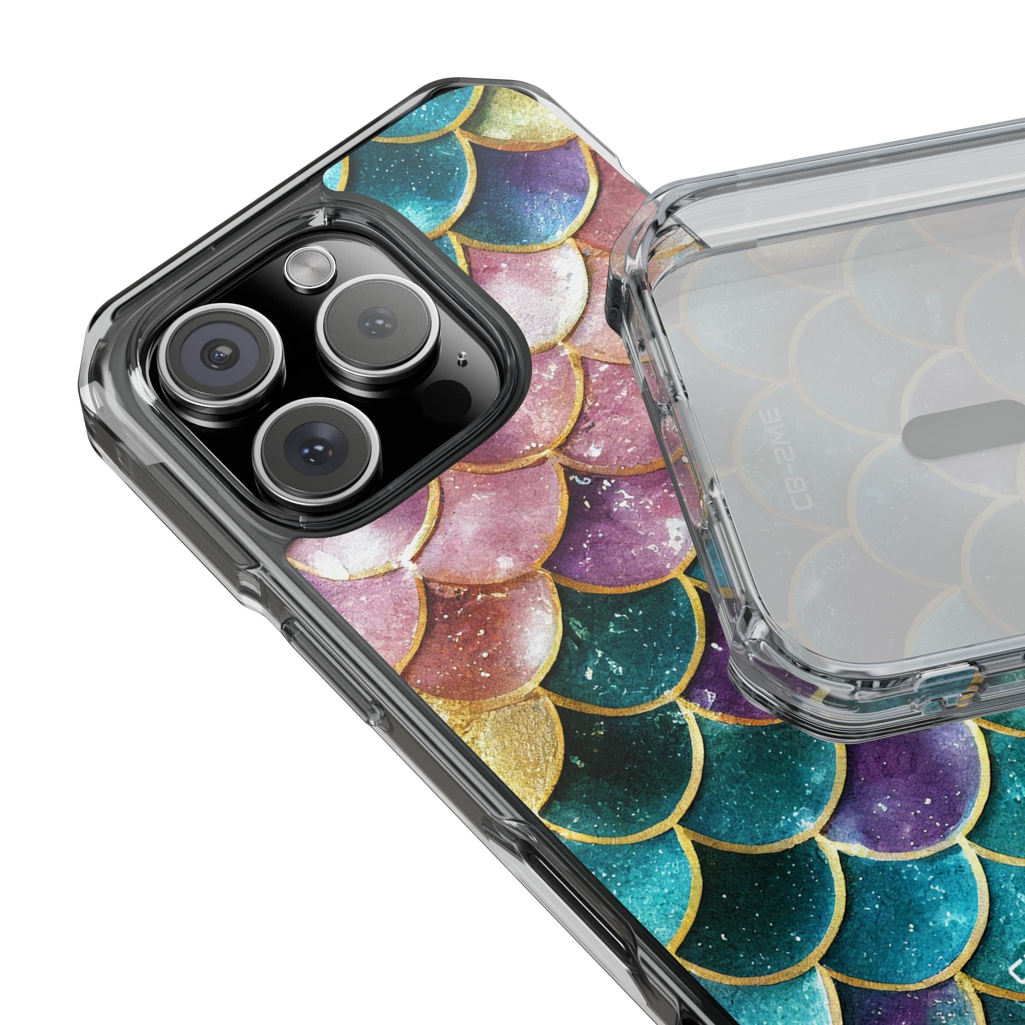 Mermaid Scale Radiance iPhone Case - Impact