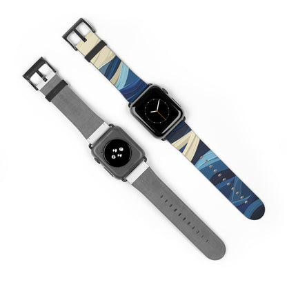 Blue Wave Flow - Watch Band