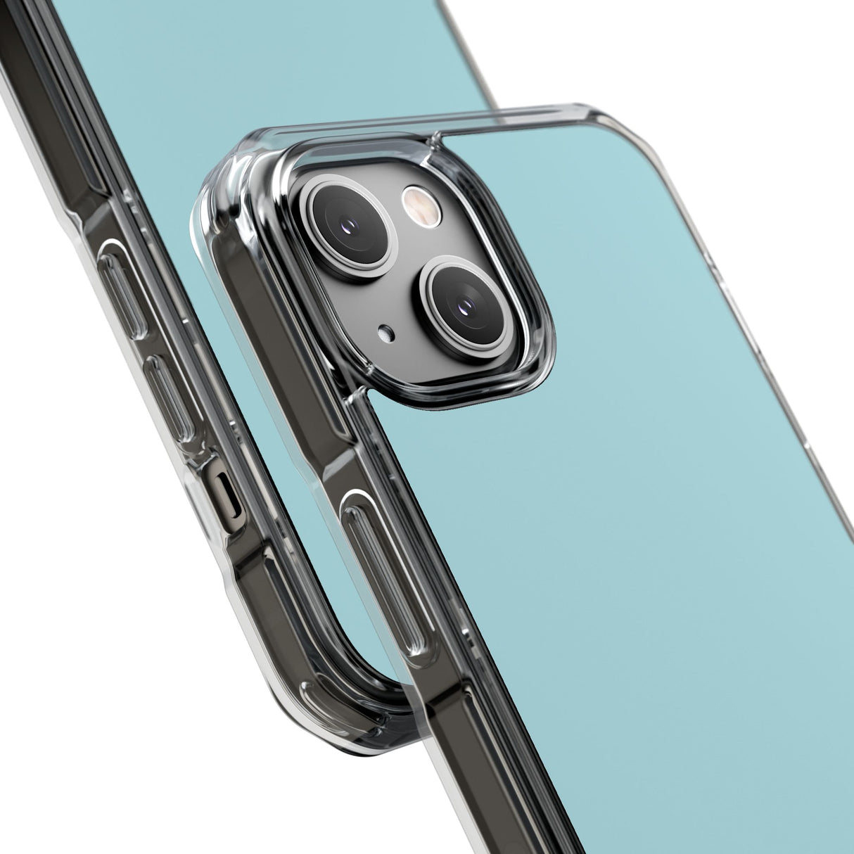 Powder Blue | Phone Case for iPhone (Clear Impact Case - Magnetic)