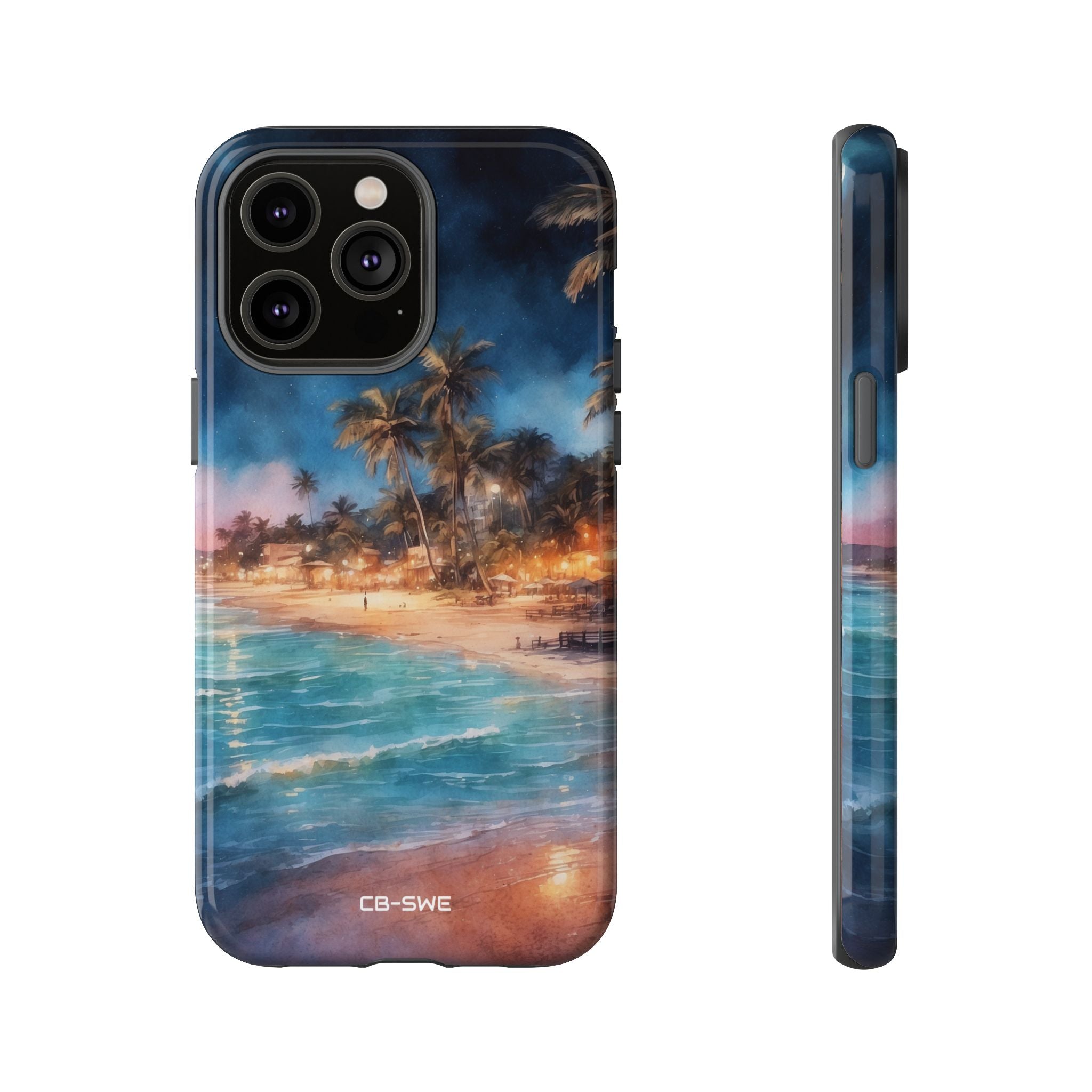 Moonlight Dances Water - iPhone Case