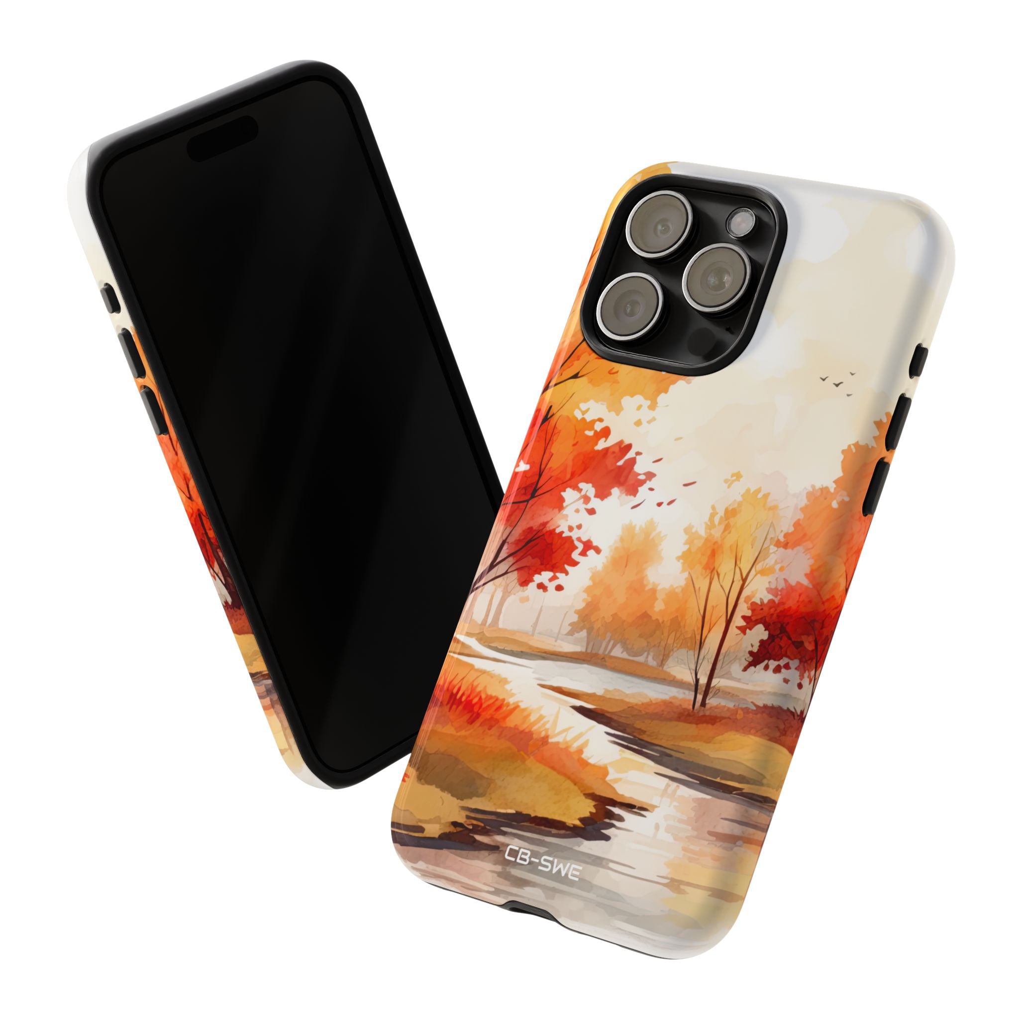 Autumn Leaves Dance - iPhone Case