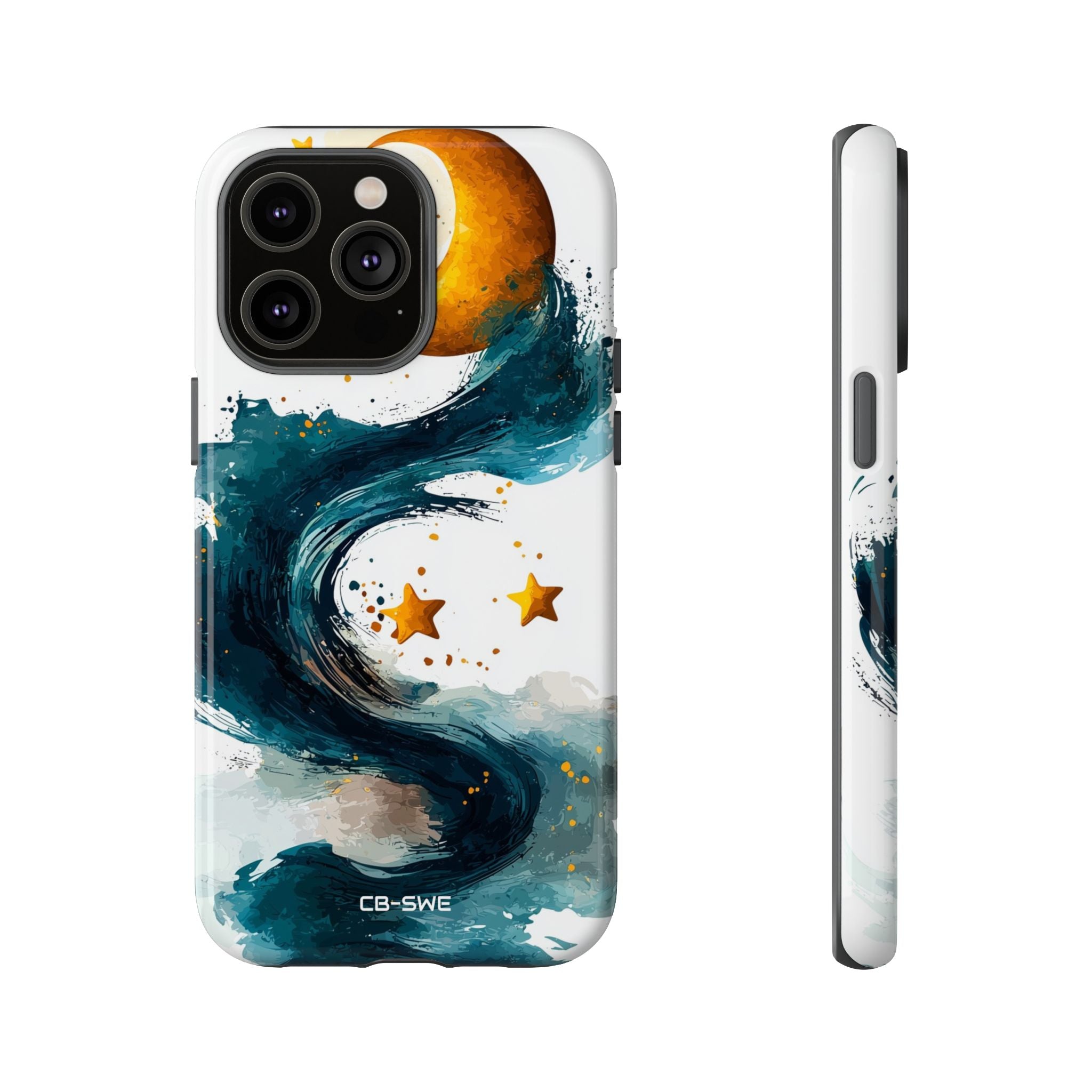 Celestial Waves Dance - iPhone Case