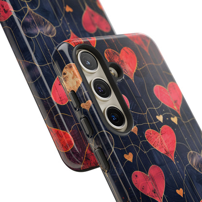 Golden Hearts Network Samsung S24 Case - Tough