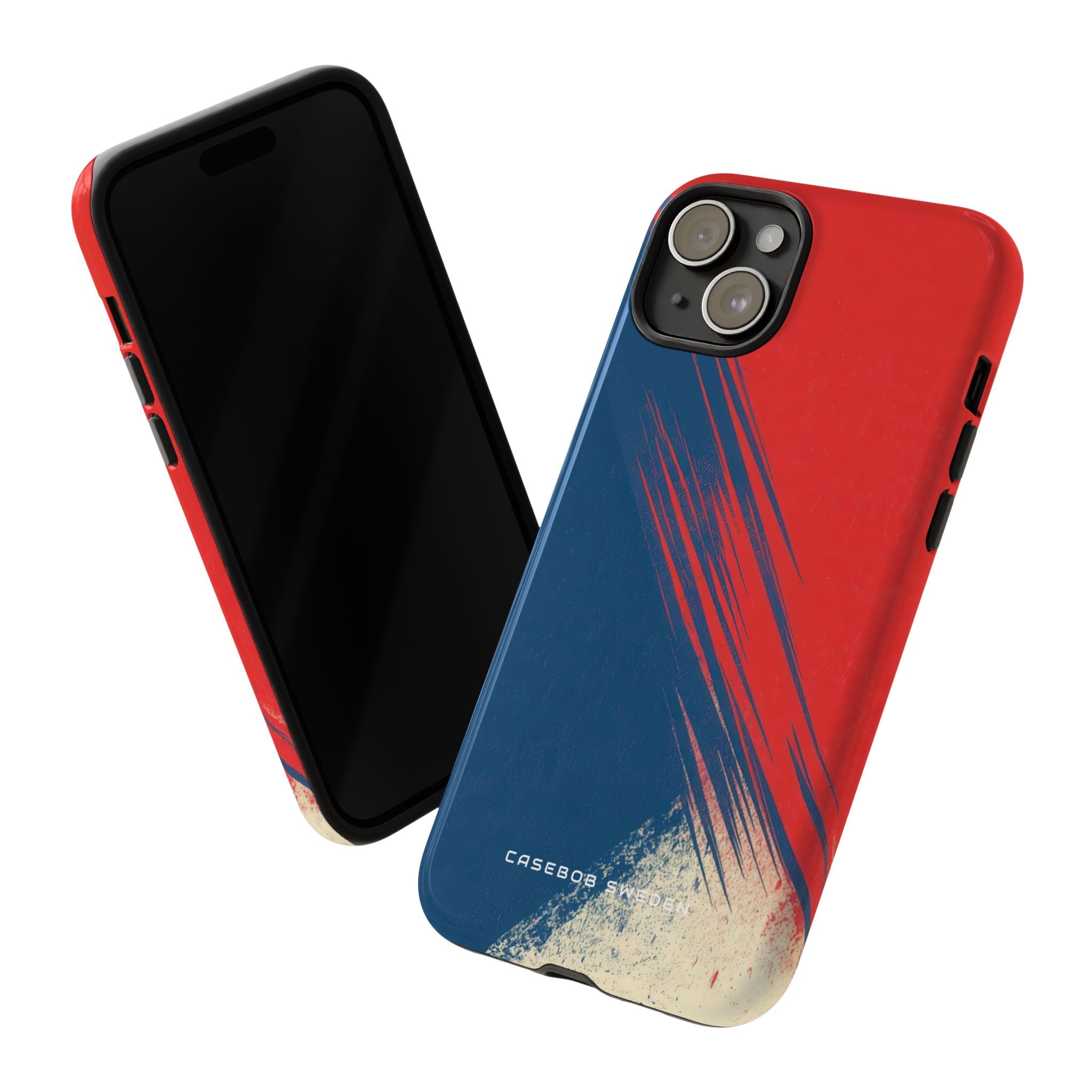 Vintage Brushstroke Harmony iPhone 15 - Tough Phone Case