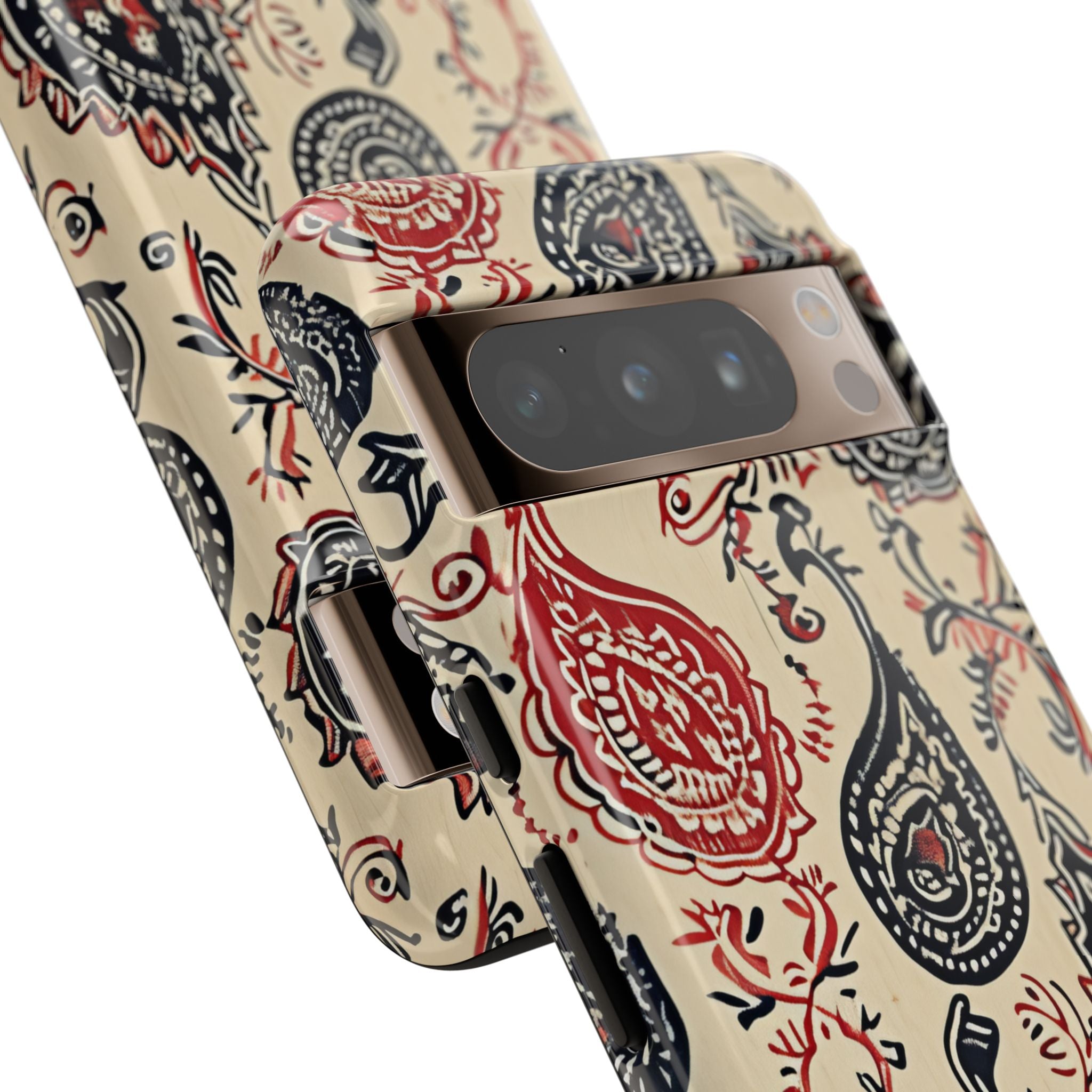 Vintage Paisley Elegance Google Pixel 8 - Tough Phone Case