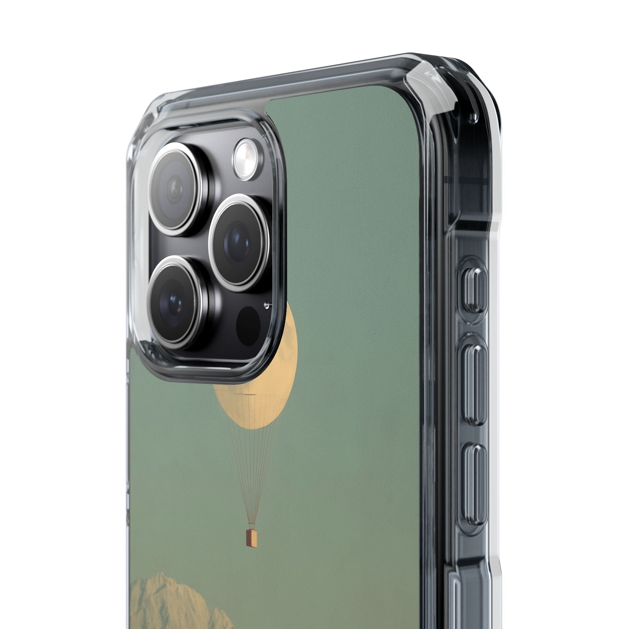 Moon Hovers Low iPhone Case - Impact