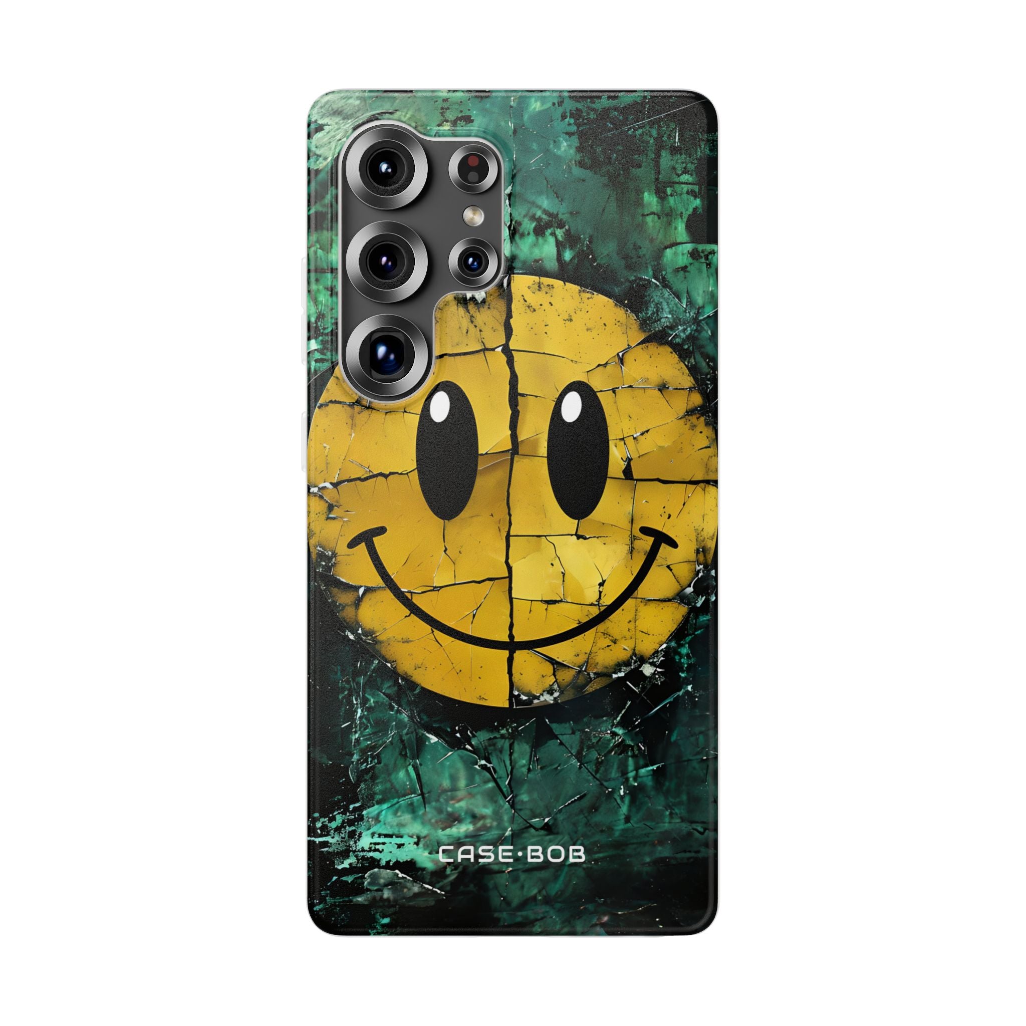Cracked Smiley Samsung S25 Ultra - Soft Case