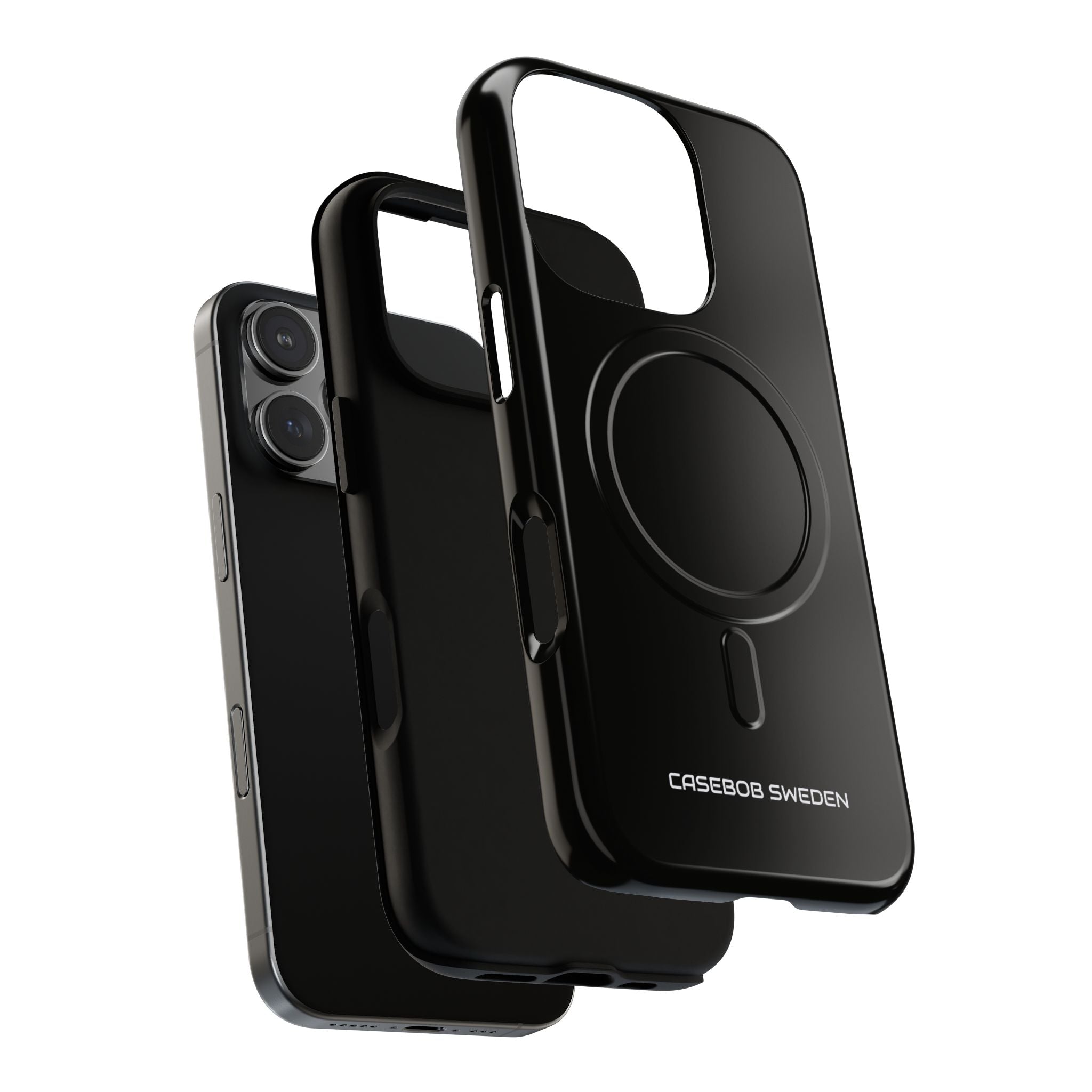 Black - Tough + MagSafe® iPhone 16 Phone Case