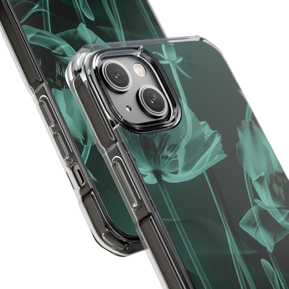 Botanical Transparency - Phone Case for iPhone (Clear Impact - Magnetic)