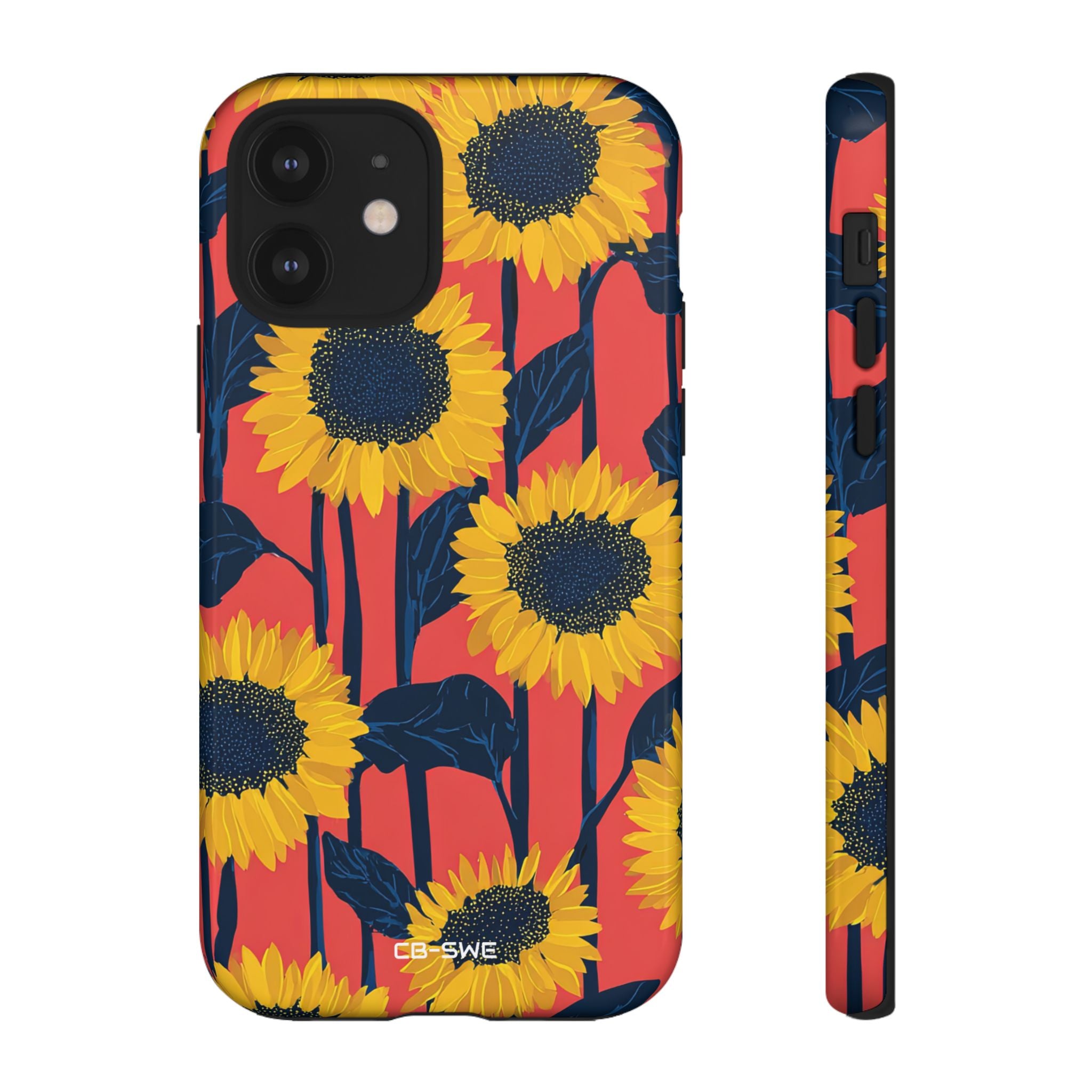 Vibrant Sunflower Rhythm - iPhone Case