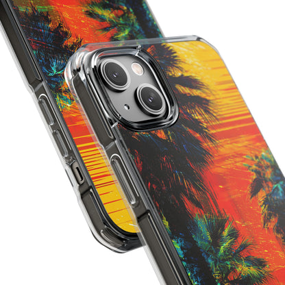 Tropical Sunburst iPhone 14 Plus Case - Impact