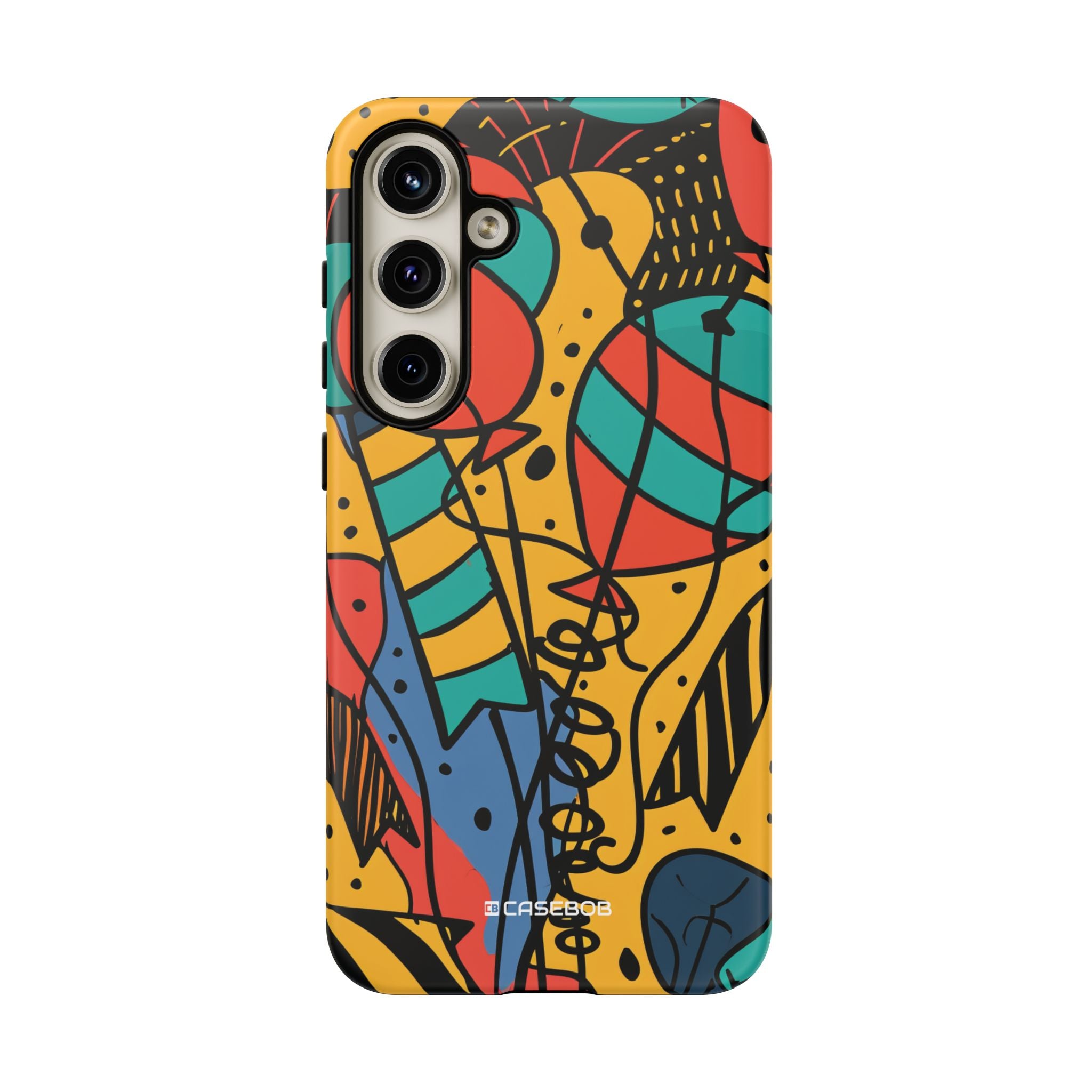 Joyful Whimsy in Vibrant Yellow - For Samsung S24