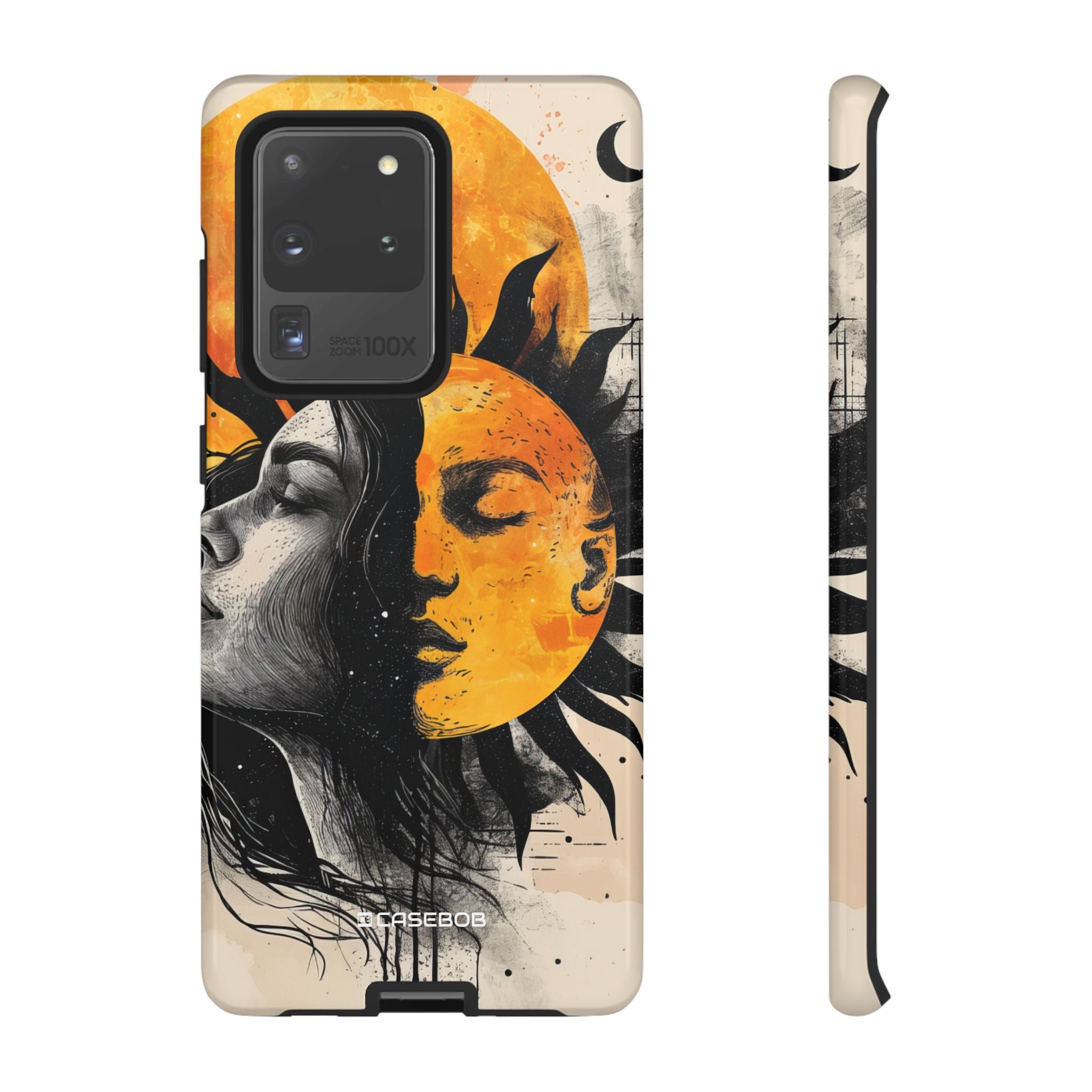 Sunlit Duality | Protective Phone Case for Samsung Galaxy