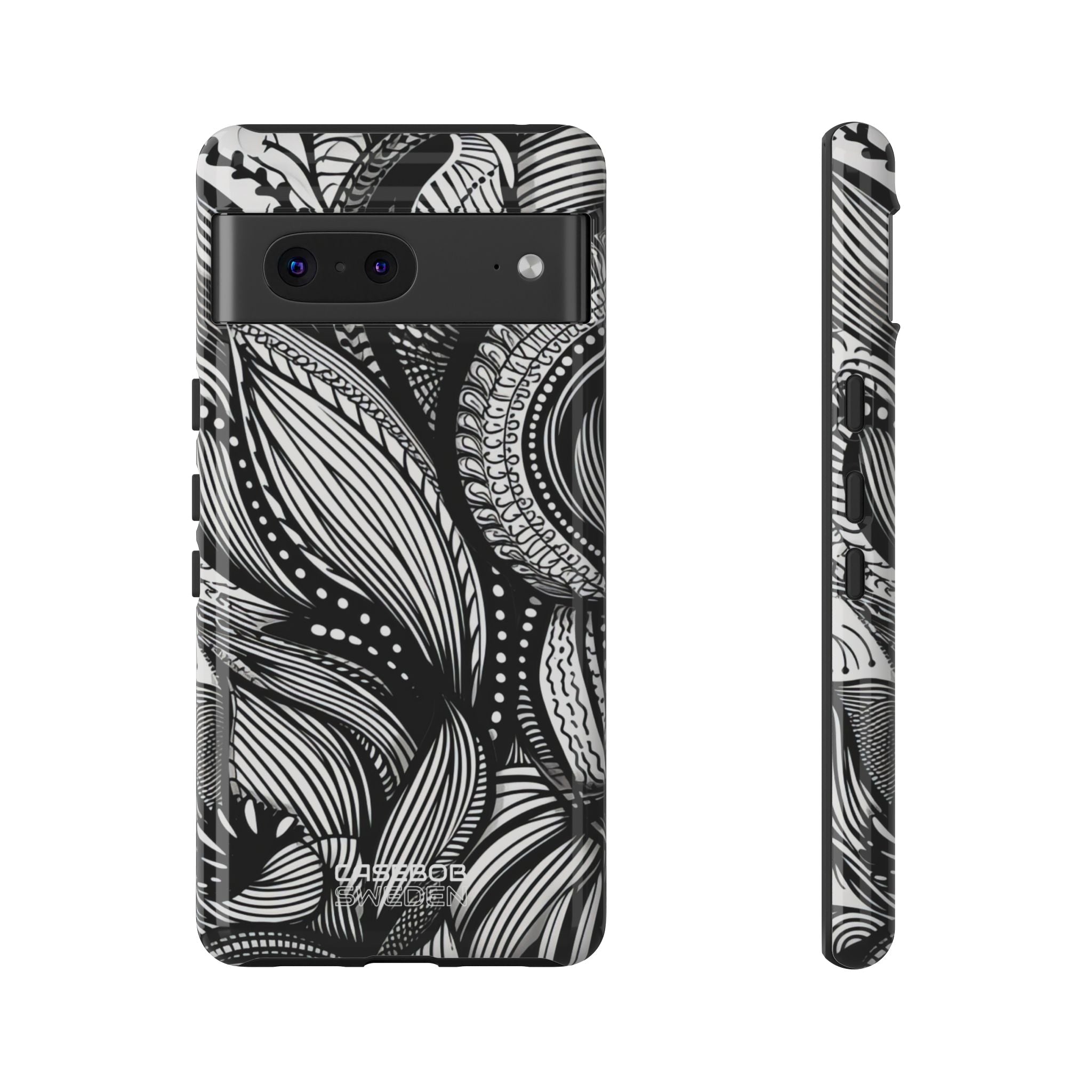 Flowing Ink Lines Google Pixel 7 - Tough