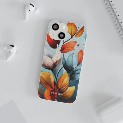 Crimson Veins iPhone 13 mini Case - Soft