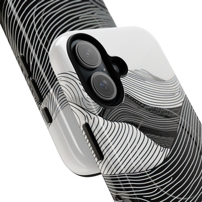 Undulating Horizon Waves iPhone 16  Tough+ Phone Case