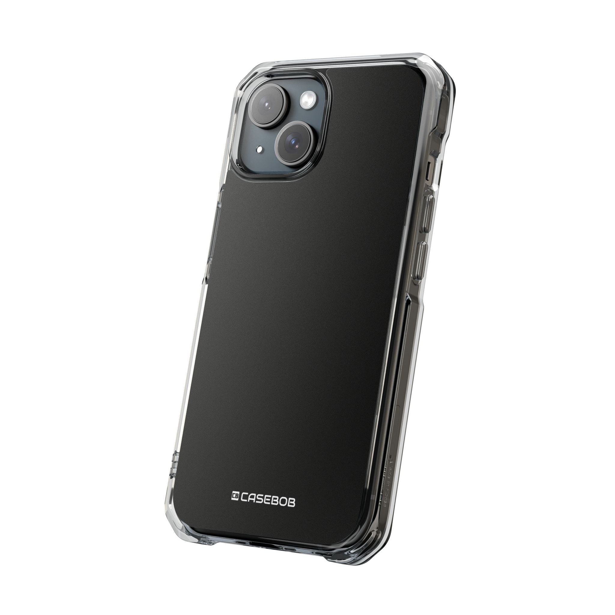 Black - Clear Impact Case for iPhone