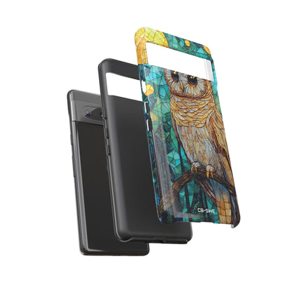 Celestial Owl Gaze - Google Pixel Case