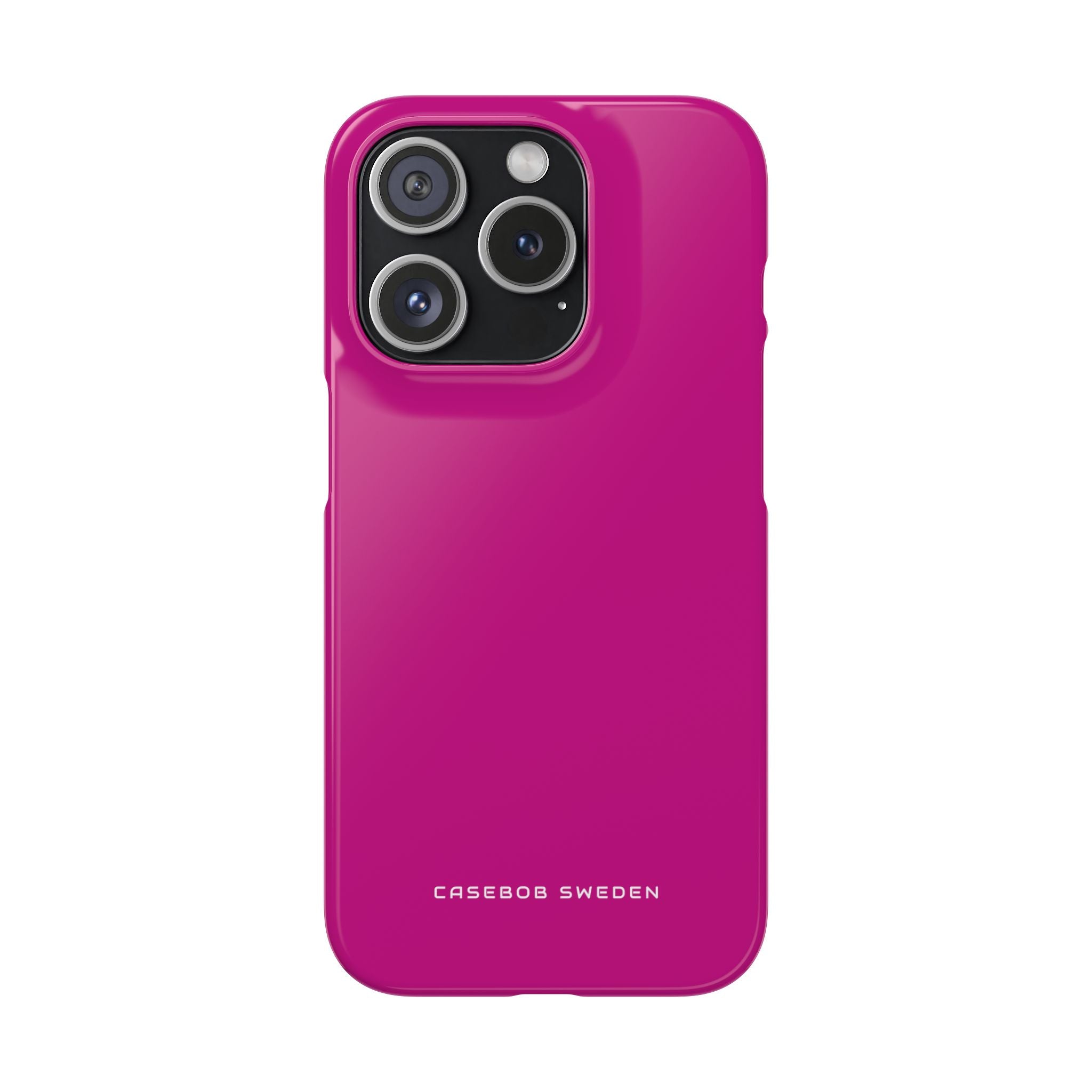 Medium Violet Red iPhone 15 - Slim Phone Case