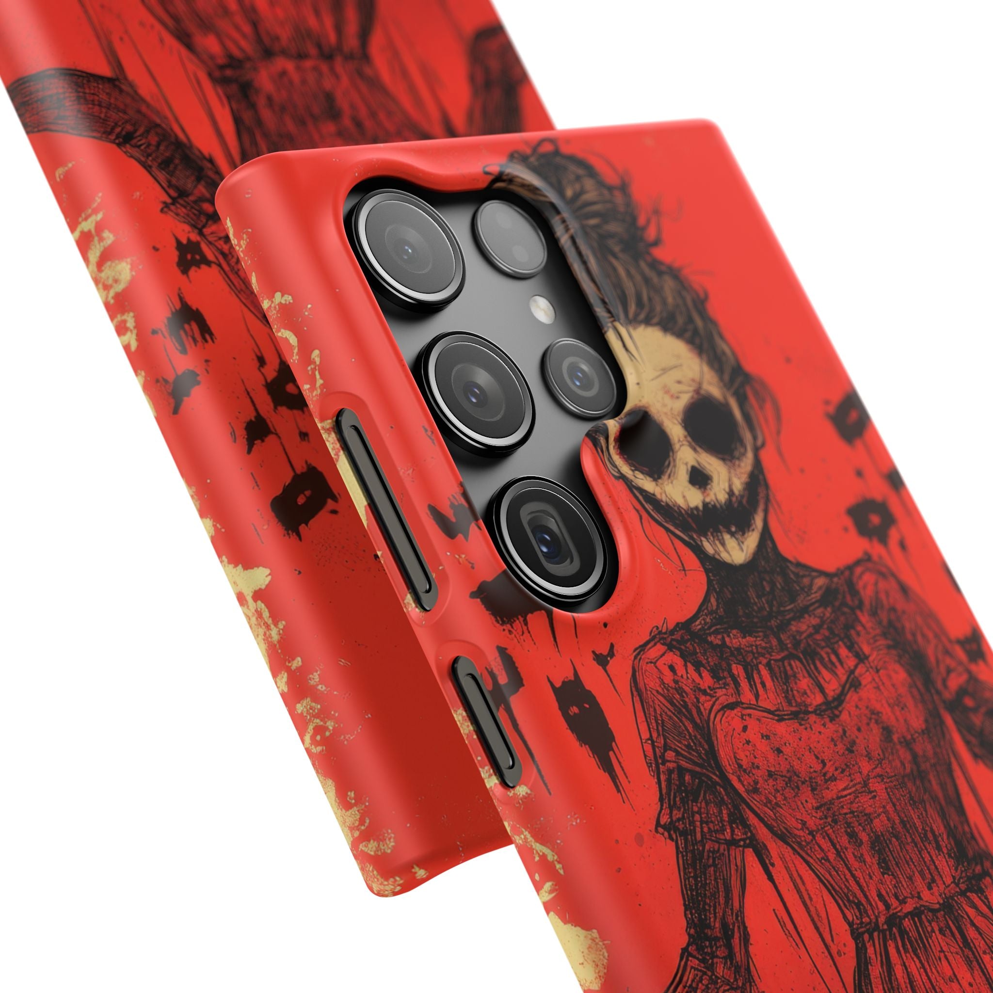 Haunting Scarlet Descent Samsung S23 - Slim Phone Case