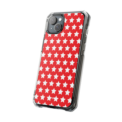 Red Star Symmetry iPhone Case - Impact