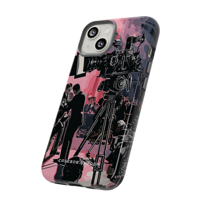 Retro Cinematic Spotlight iPhone 14 - Tough Phone Case