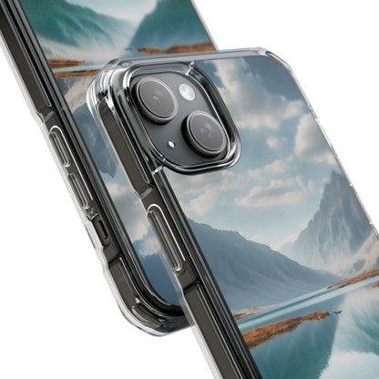 Mountain Reflections Swim iPhone Case - Impact