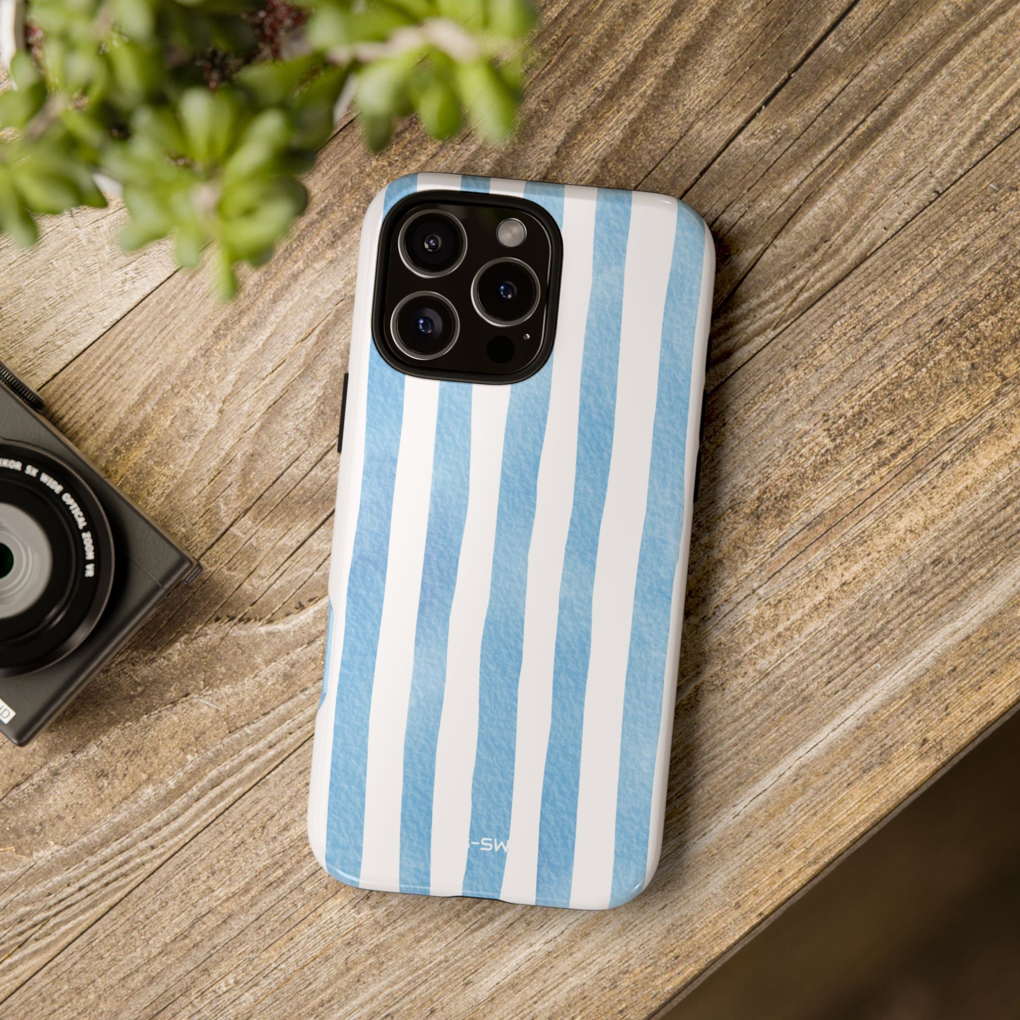 Soft Blue Watercolors - iPhone Case
