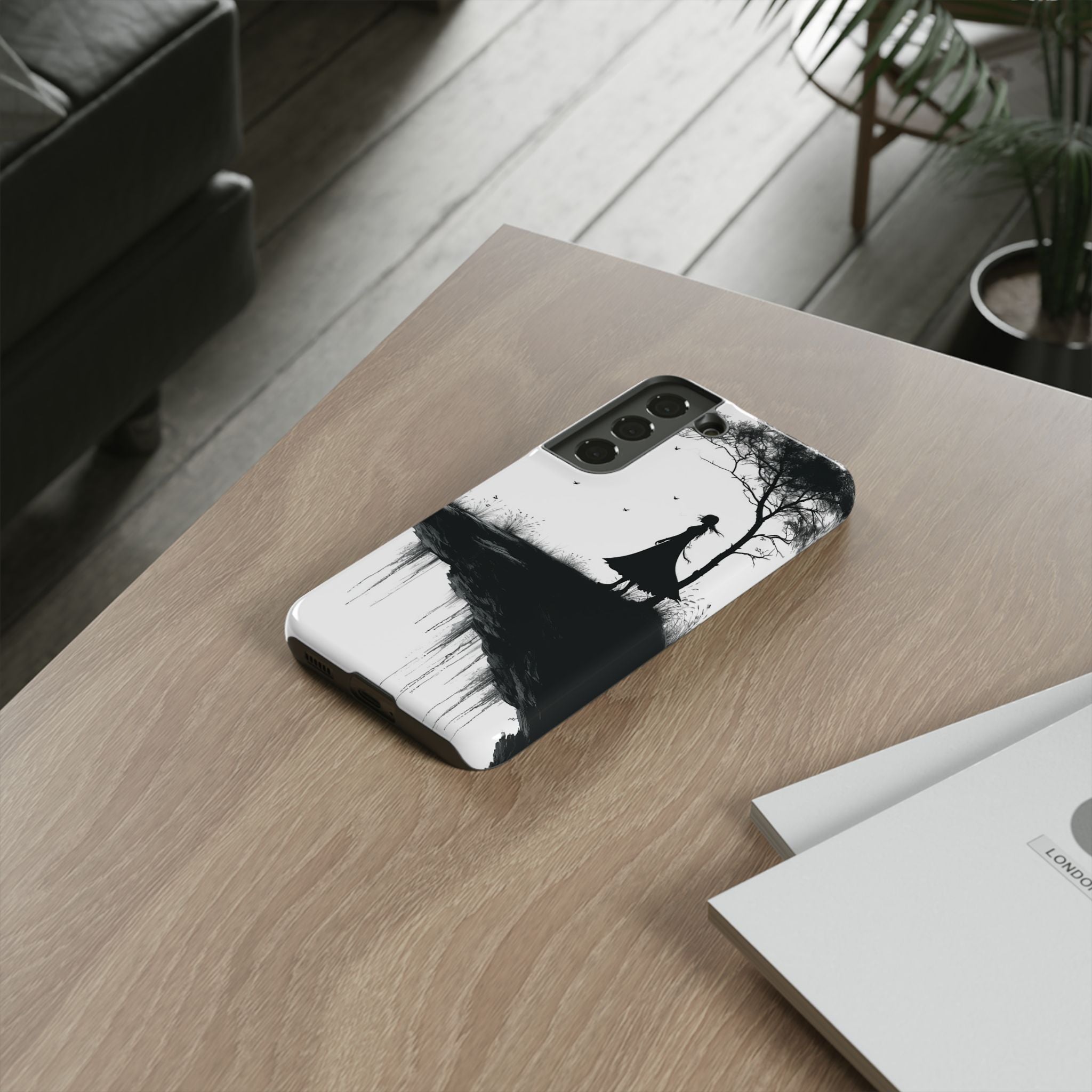 Cliffside Silhouette Samsung S22 Case - Tough