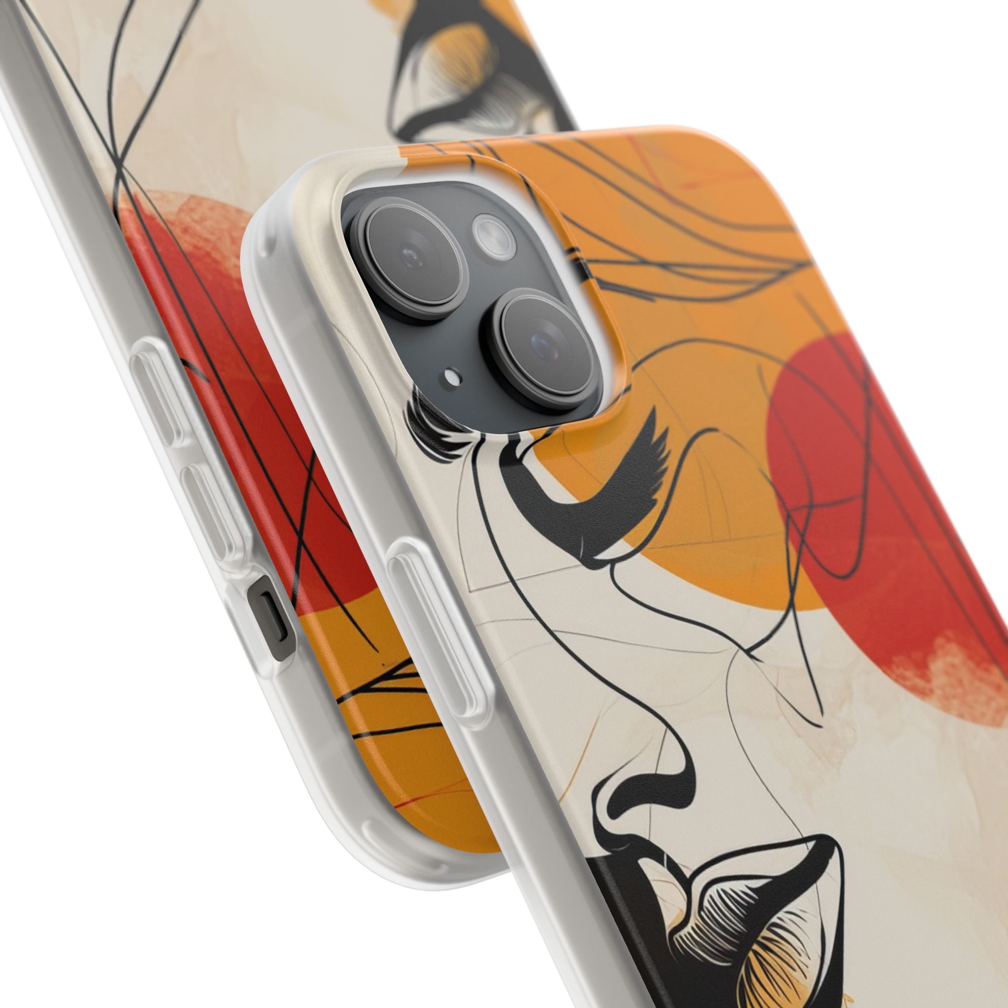 Contemplative Warmth | Flexible Phone Case for iPhone