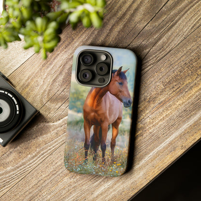 Chestnut Thoroughbred - Protective Phone Case