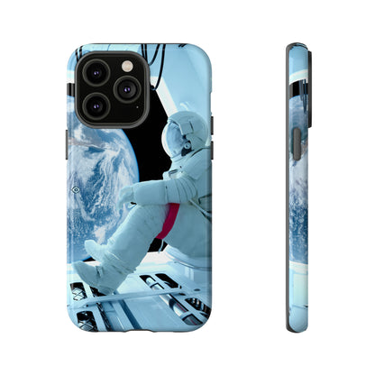 Astronaut inside Shuttle - Protective Phone Case