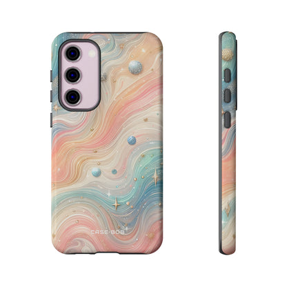 Iridescent Swirls Samsung S23 Plus Case - Tough