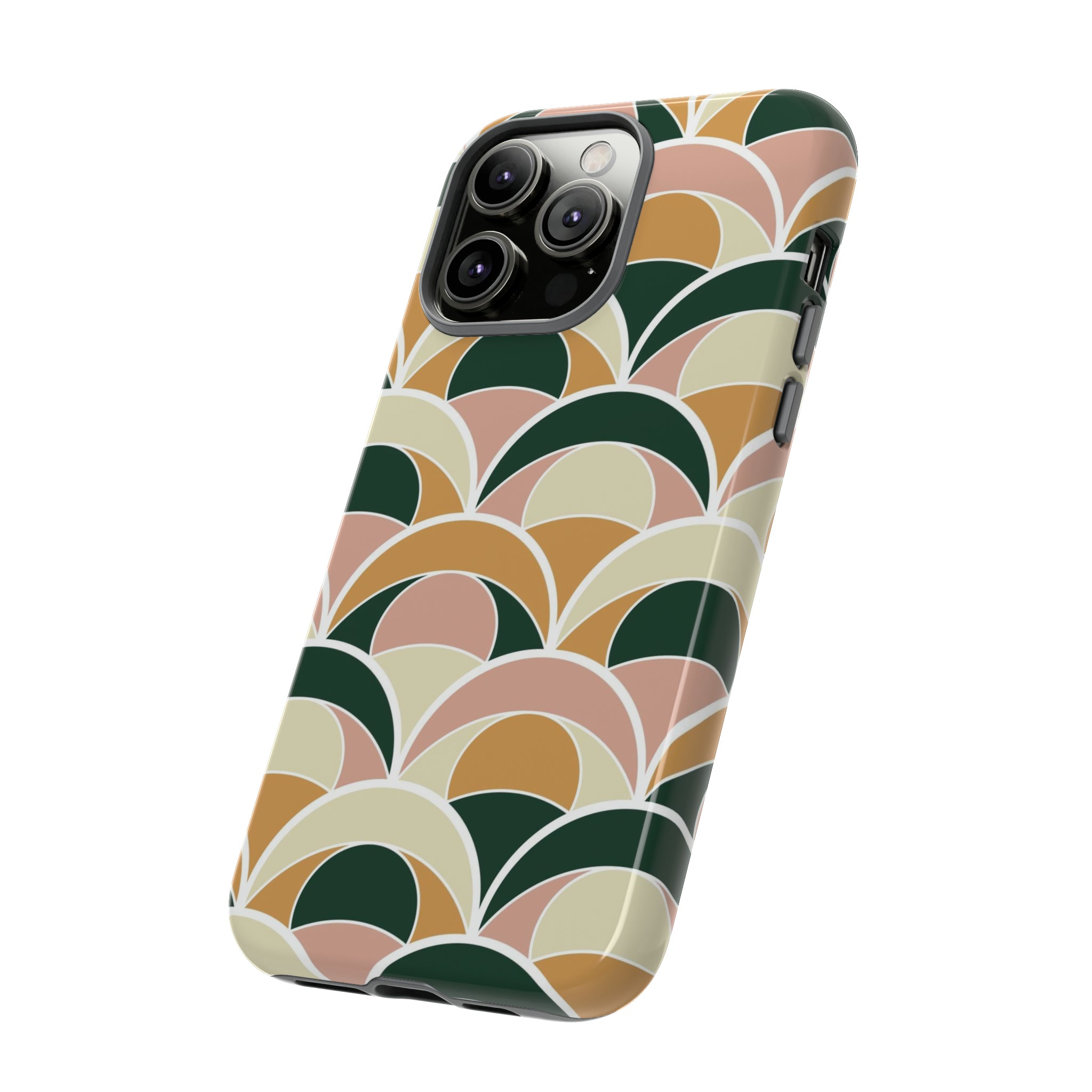 Yellow Retro - Protective Phone Case