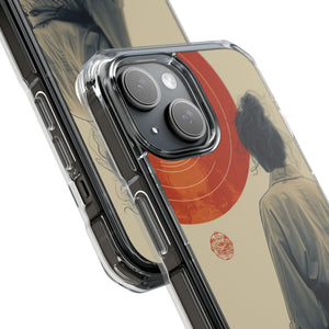 Zen Sun Serenity - Phone Case for iPhone (Clear Impact - Magnetic)