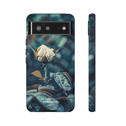 Teal Rosebud Serenade - Phone Case for Google Pixel