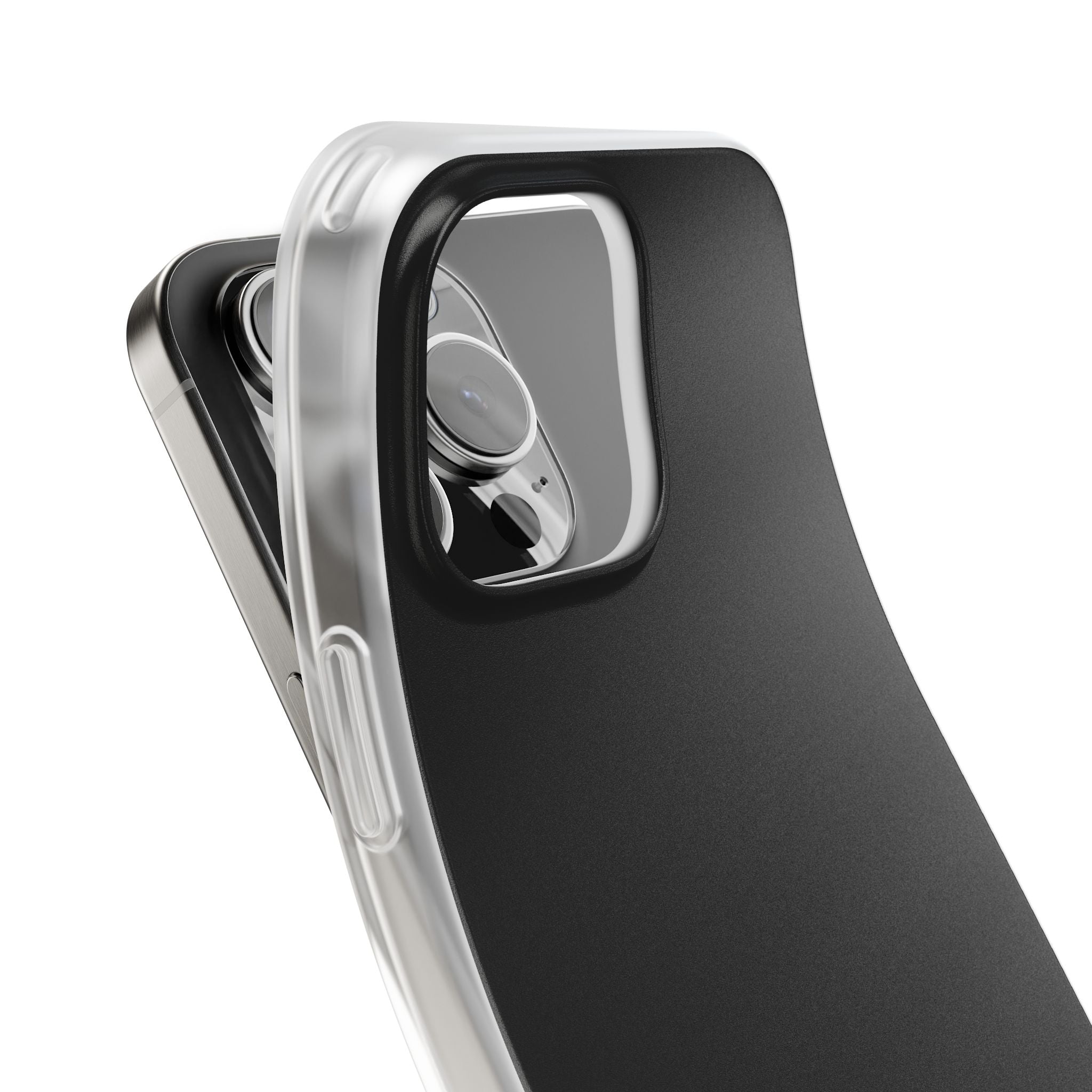 Charcoal Black - Flexi iPhone 16 Phone Case