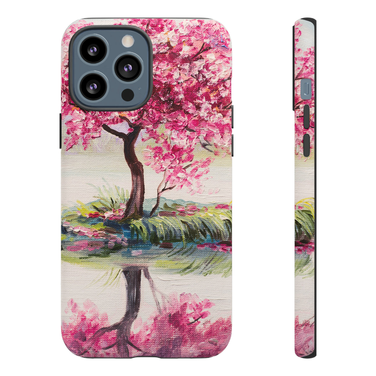 Oil painting - Oriental Cherry Tree - Protective Phone Case