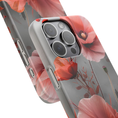 Ethereal Floral Elegance iPhone 15 - Slim Phone Case