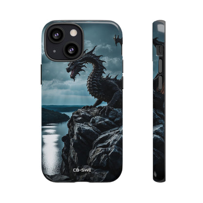 Dragon Soars Moonlight - iPhone Case