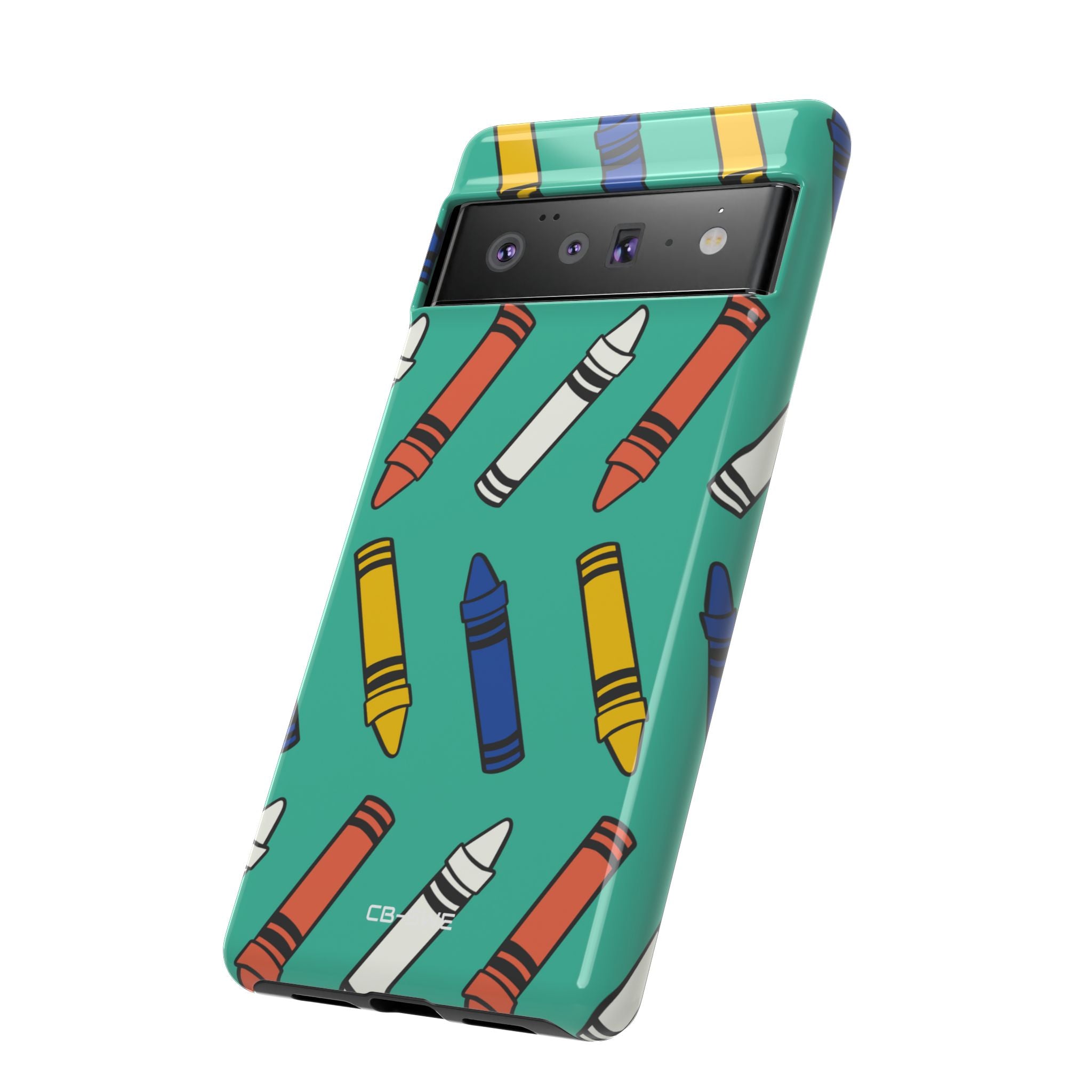Crayons Dance Playfully - Google Pixel Case