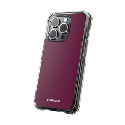 Tyrian Purple - Clear Impact Case for iPhone