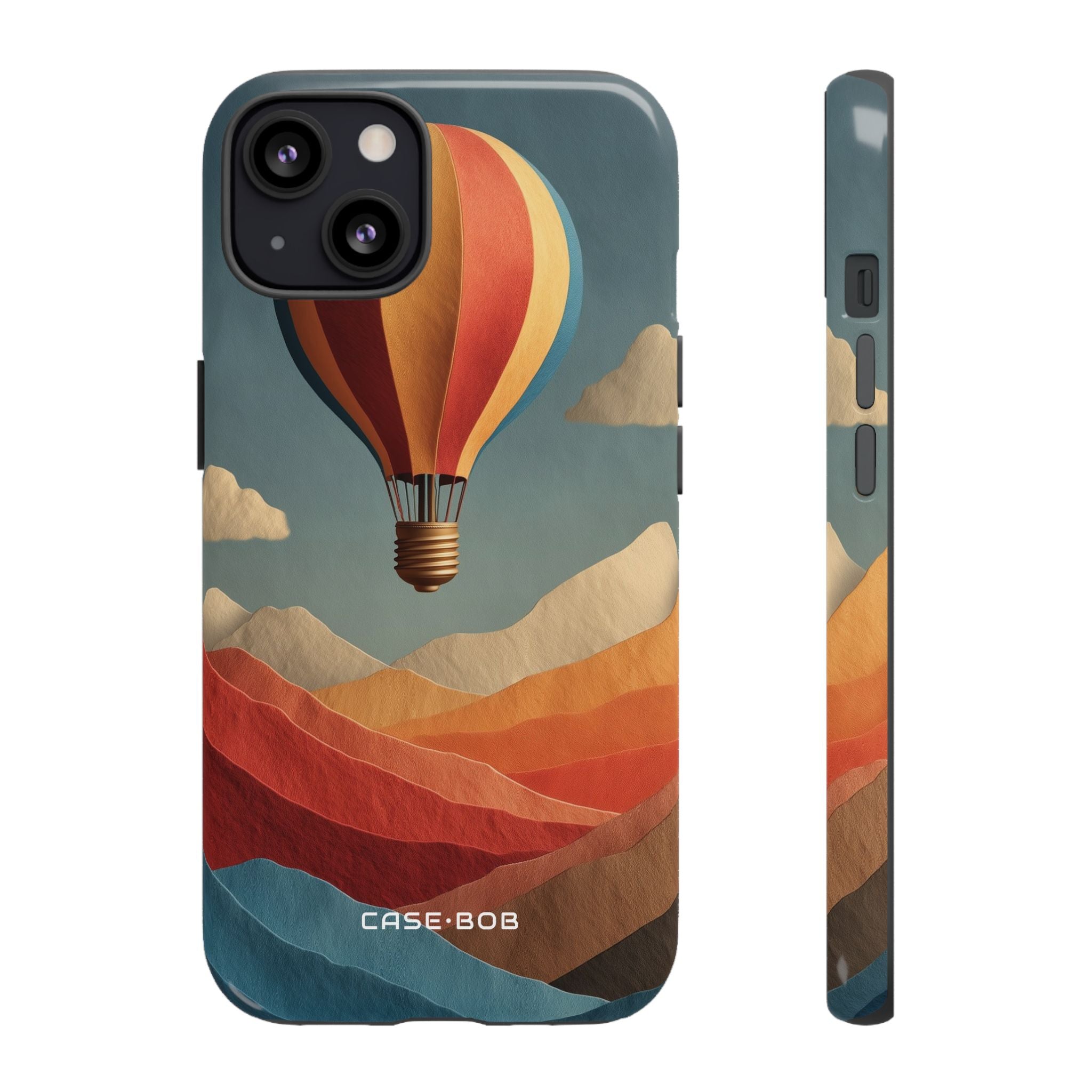 Lightbulb Balloon iPhone 13 Case - Tough