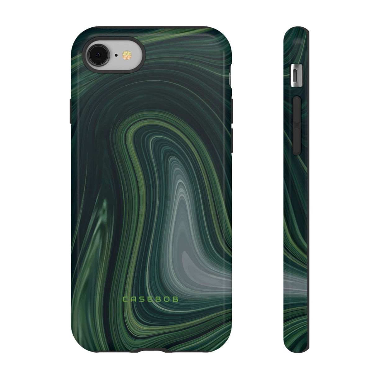 Green Marble - Protective Phone Case