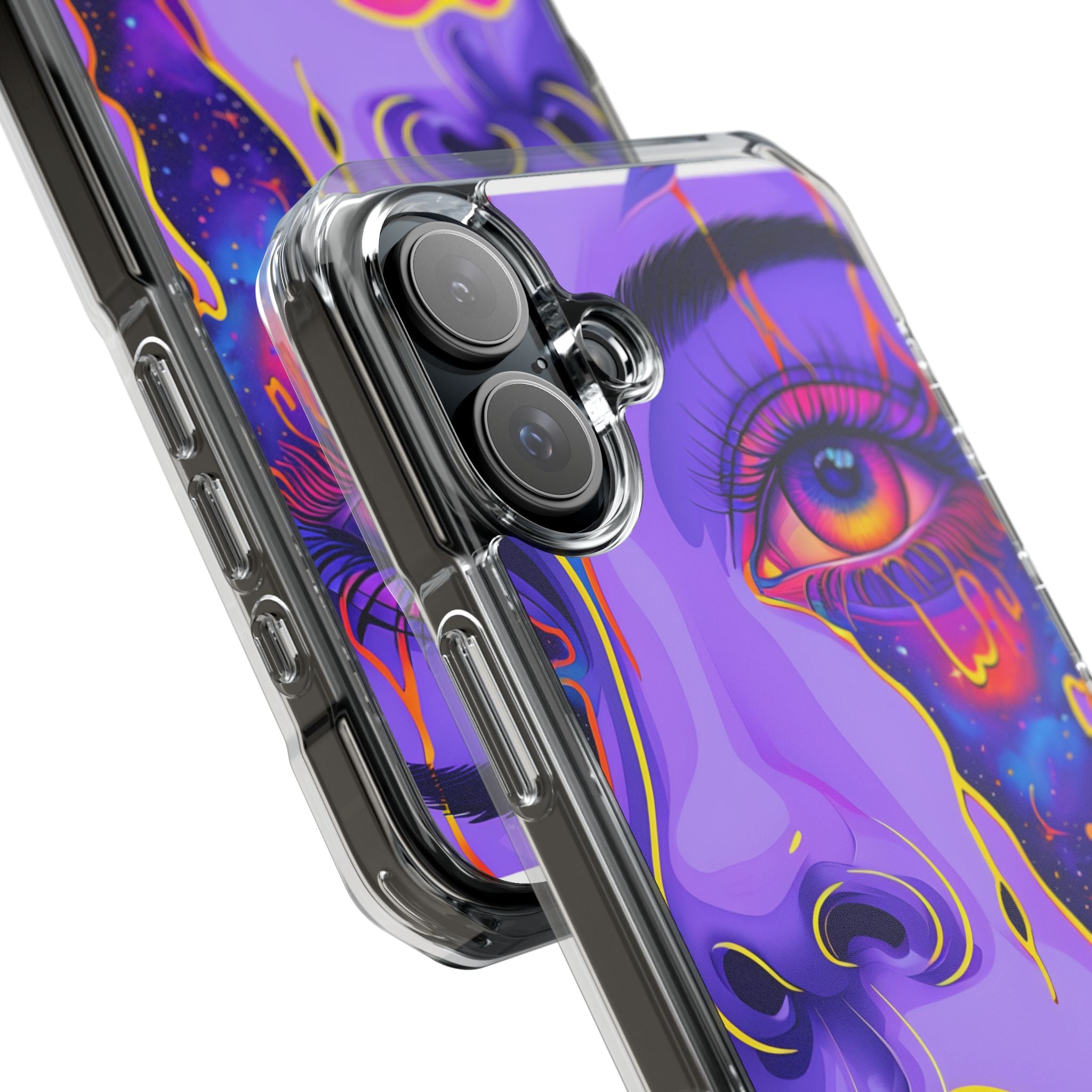 Cosmic Dreamscape Eye iPhone Case - Impact