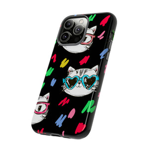 Cat Coloring - Protective Phone Case